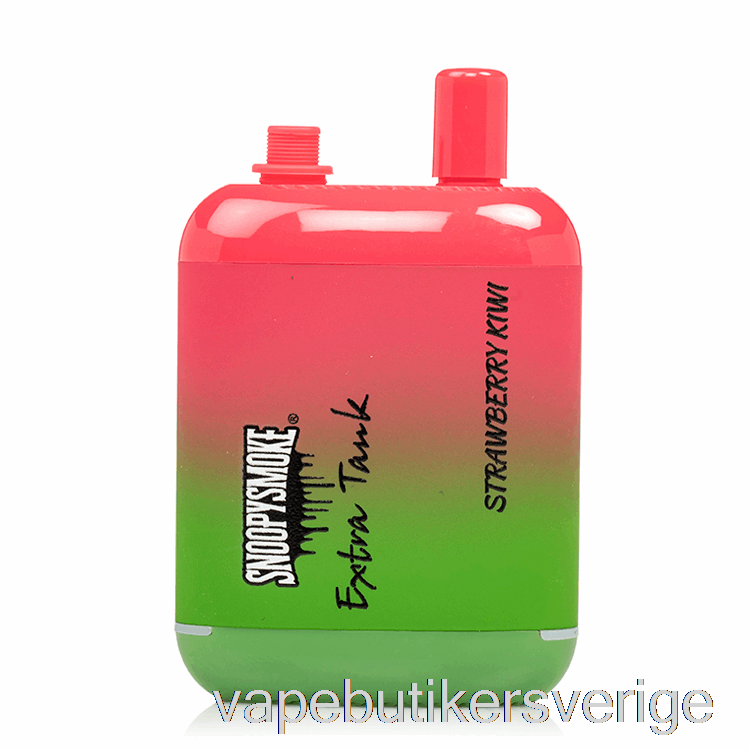 Vape Sverige Snoopy Smoke Extra Tank 2 15000 Engångs Jordgubbskiwi